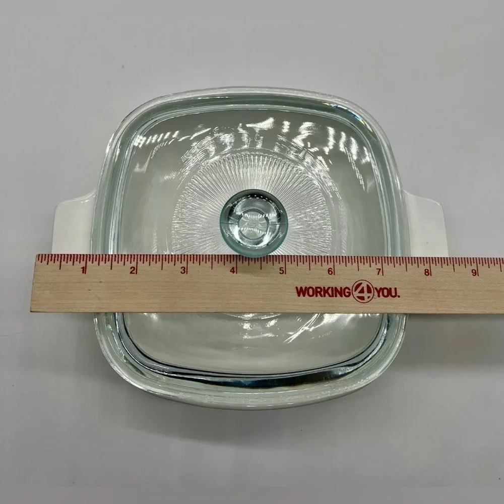 RARE 1 Quart Corning Ware P-1-B - Ribbed 37 Pyrex A 7C A Lid EXCELLENT CONDITION